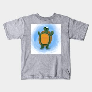 Strong turtle 🐢 Kids T-Shirt